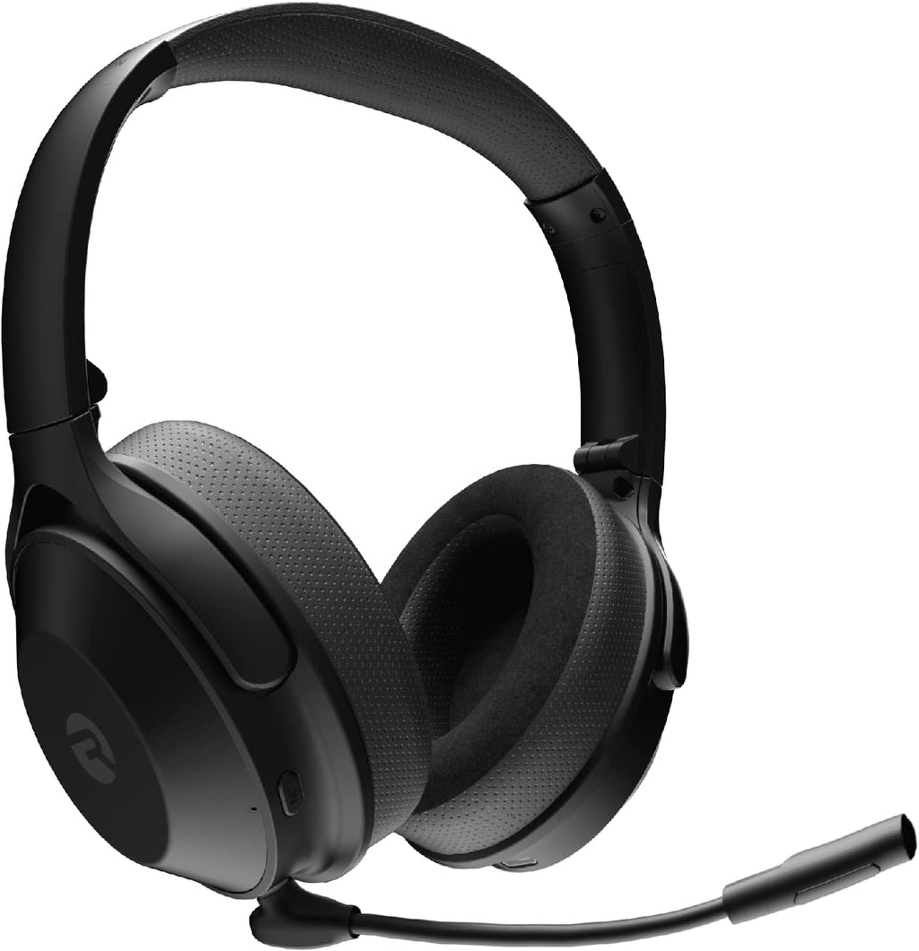 Silver Bluetooth Wireless Headphones with Detachable Mic C834018