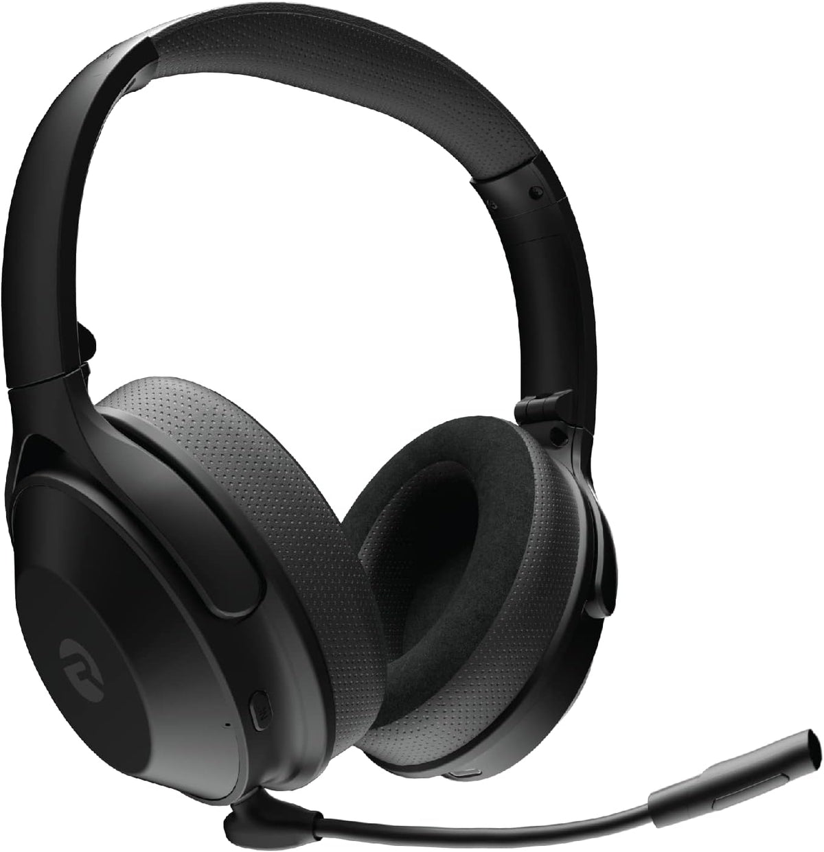 Silver Bluetooth Wireless Headphones with Detachable Mic C834018