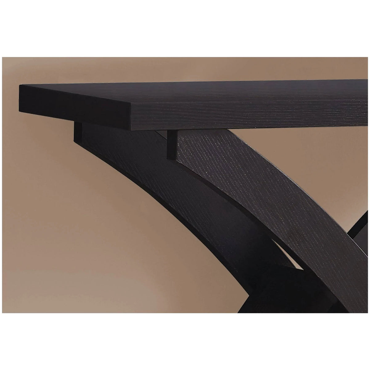 Cappuccino Hall Console Accent Table I747