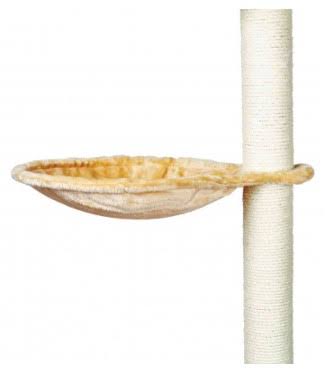 Beige Hammock Style Seat for Cat Tree Metal Frame 40cm F52125