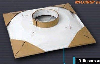 24x22 Drop Ceiling HVAC Supply Grille V61057