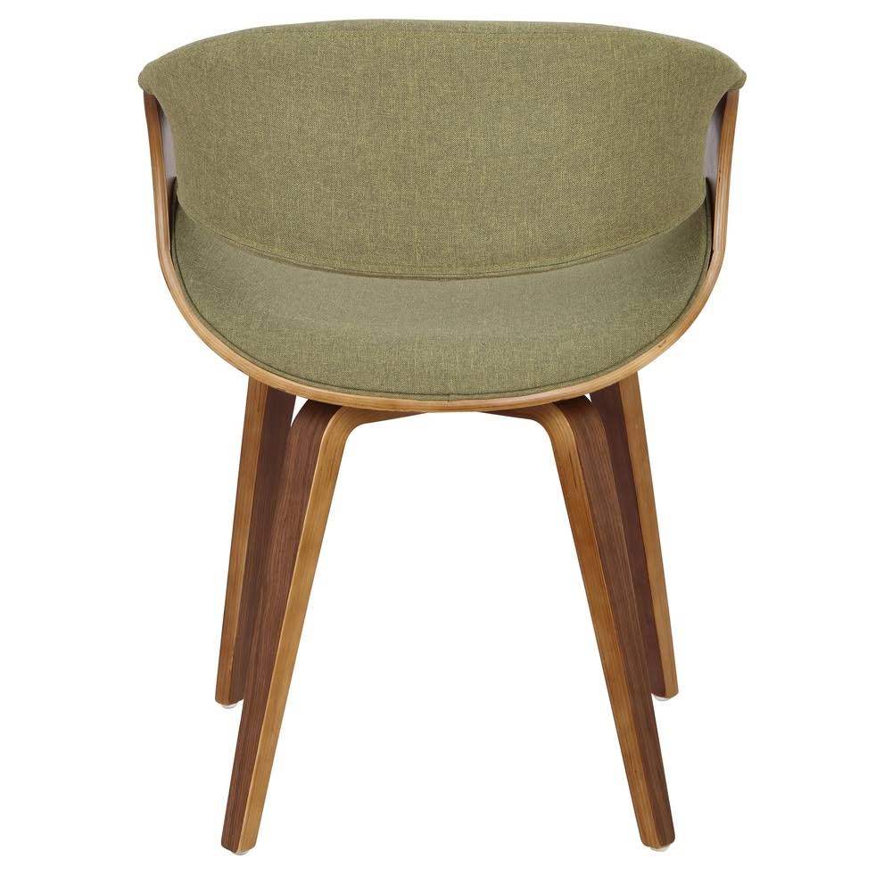 Grey Cross Frame Dining Accent Chair C63196