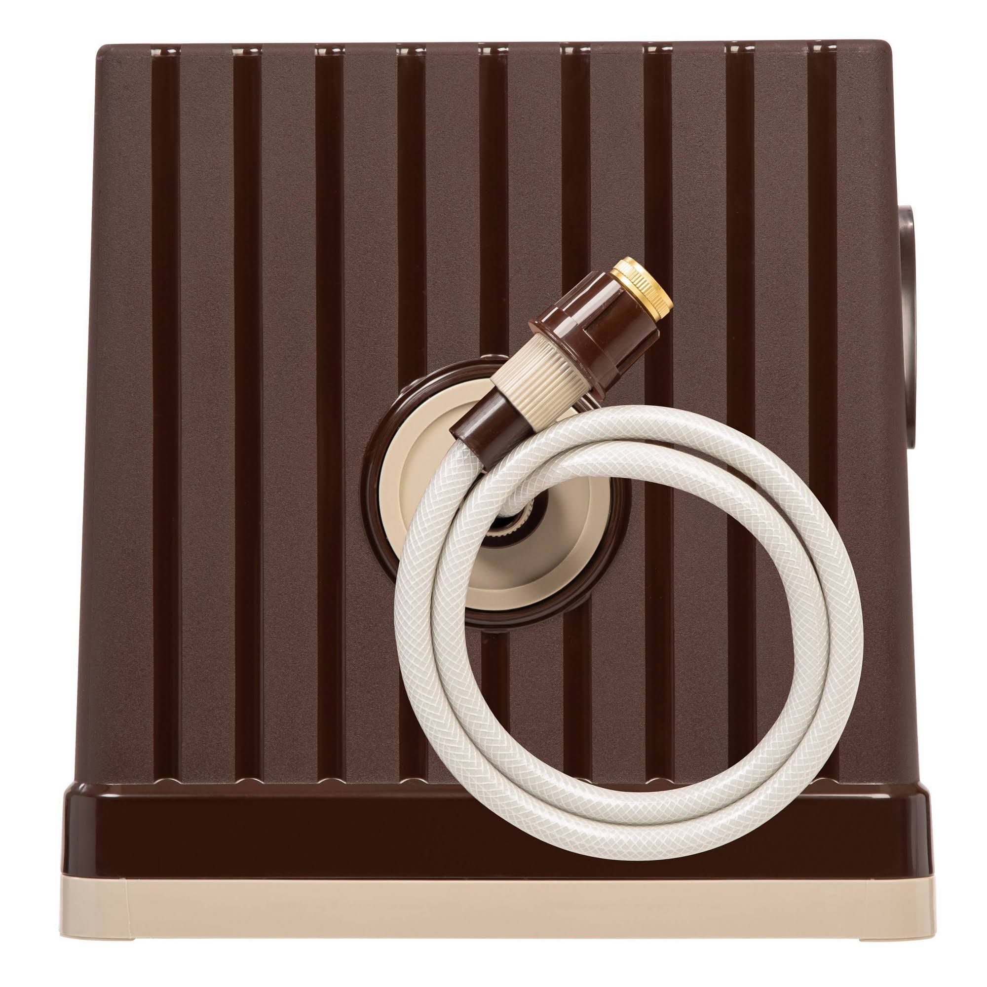 65.61 ft Hose Reel with Nozzle Brown L190