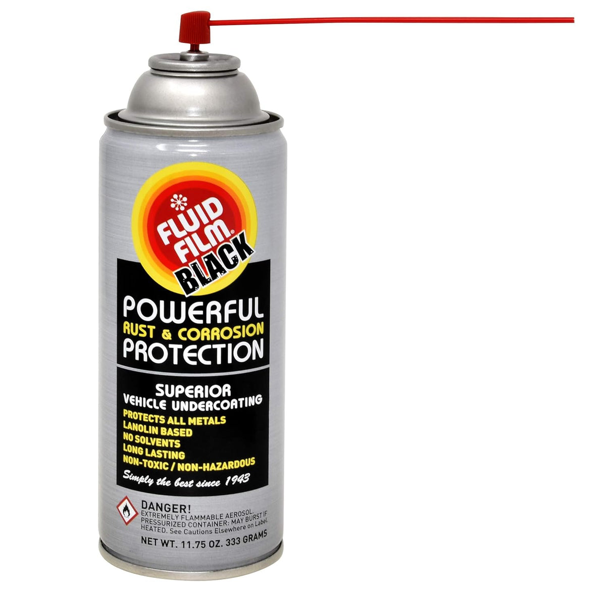 Black 6 Pack Undercoating Aerosol Spray Can X499241