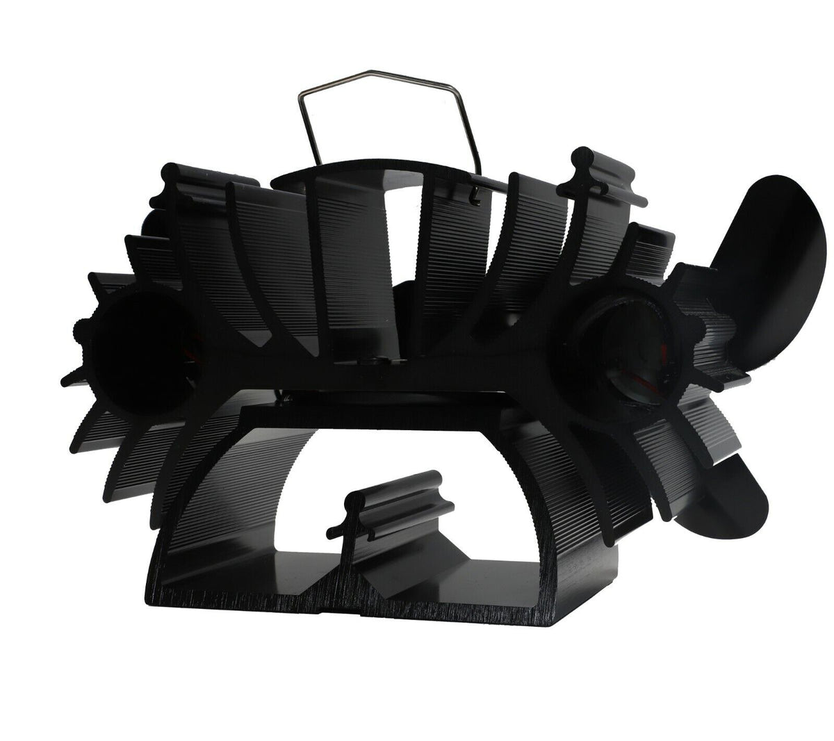 6 Blades Twin Motors Heat Powered Stove Fan O78523