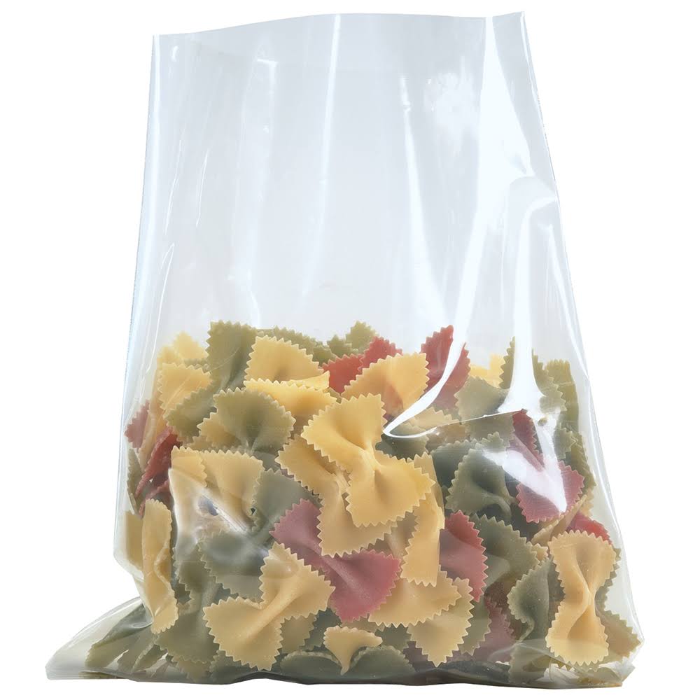 Flat 3 Mil Poly Bags 12 x 30 Clear 500/Case W17010