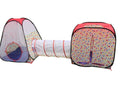 Polka Dot Play Tent with Tunnel V8794