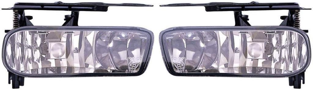 Cadillac Escalade Fog Light Assembly 2002-2006 Pair Driver and Passenger Side Pack of 2 H13785
