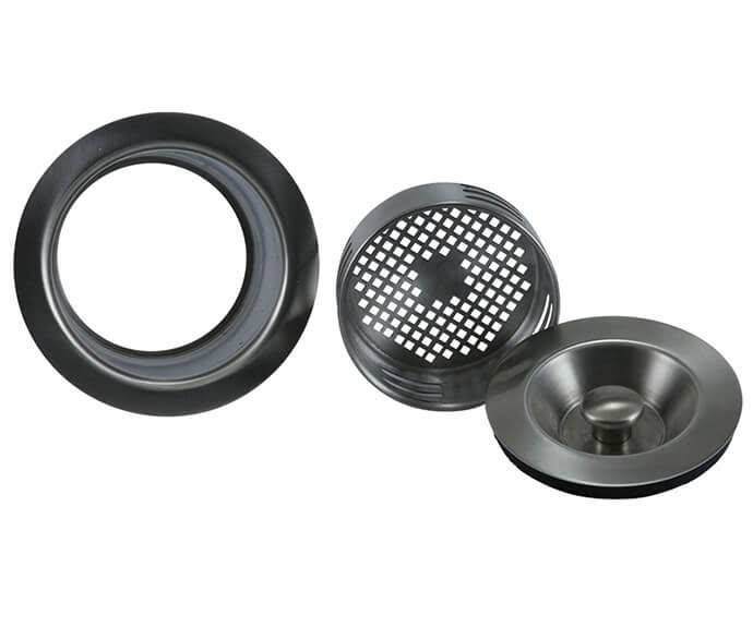 3-in-1 Complete Stopper & Strainer Unit Waste Disposer Trim M802055