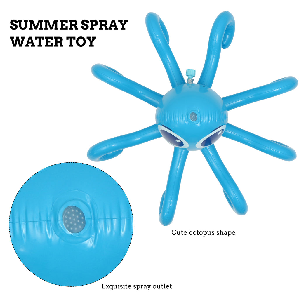 Inflatable Octopus Toy Water Park Sprinkler Plaything Children’s Toys Animal Summer Z234
