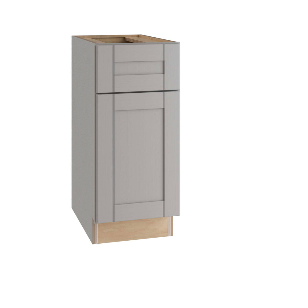 Veiled Gray Shaker Assembled Plywood Base Kitchen Cabinet with Soft Close U249027