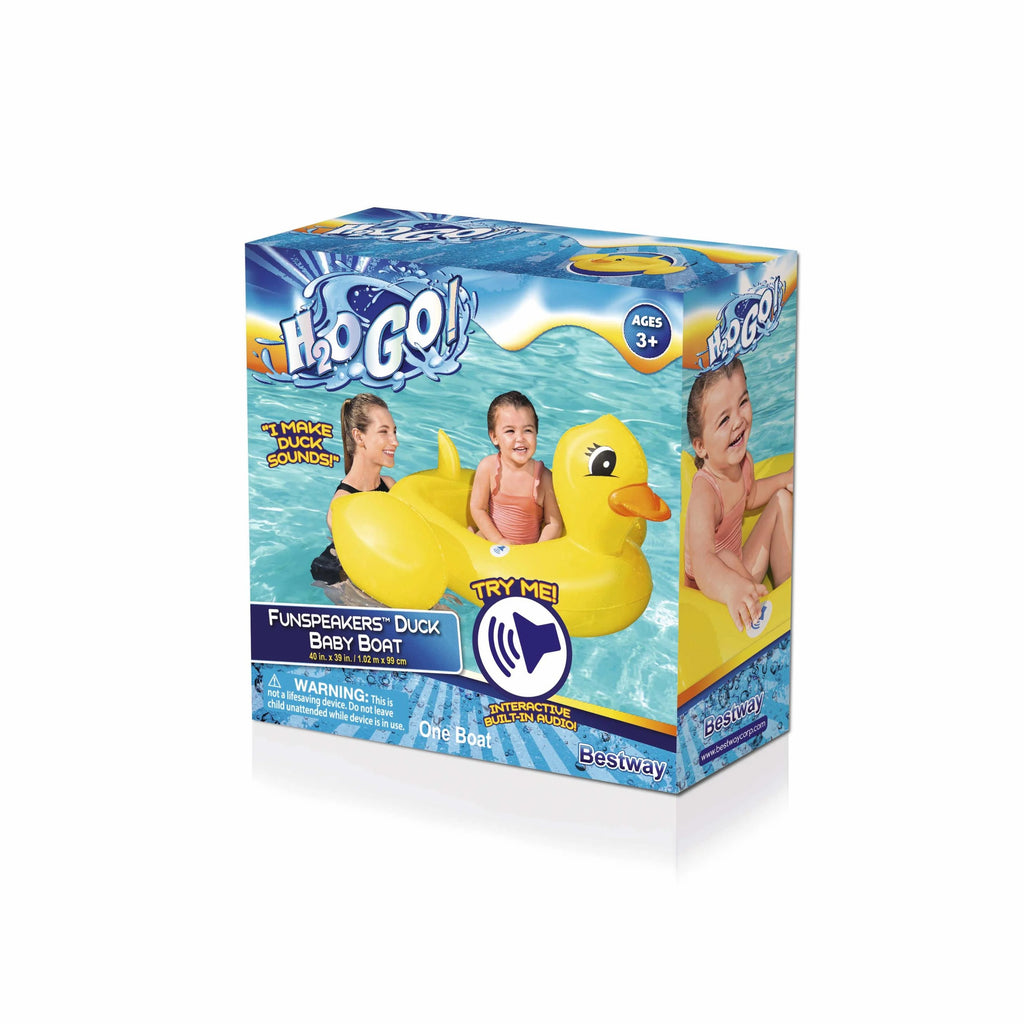 Yellow Duck Baby Boat Float X952