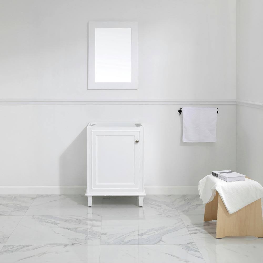 White Vanity Cabinet S467178