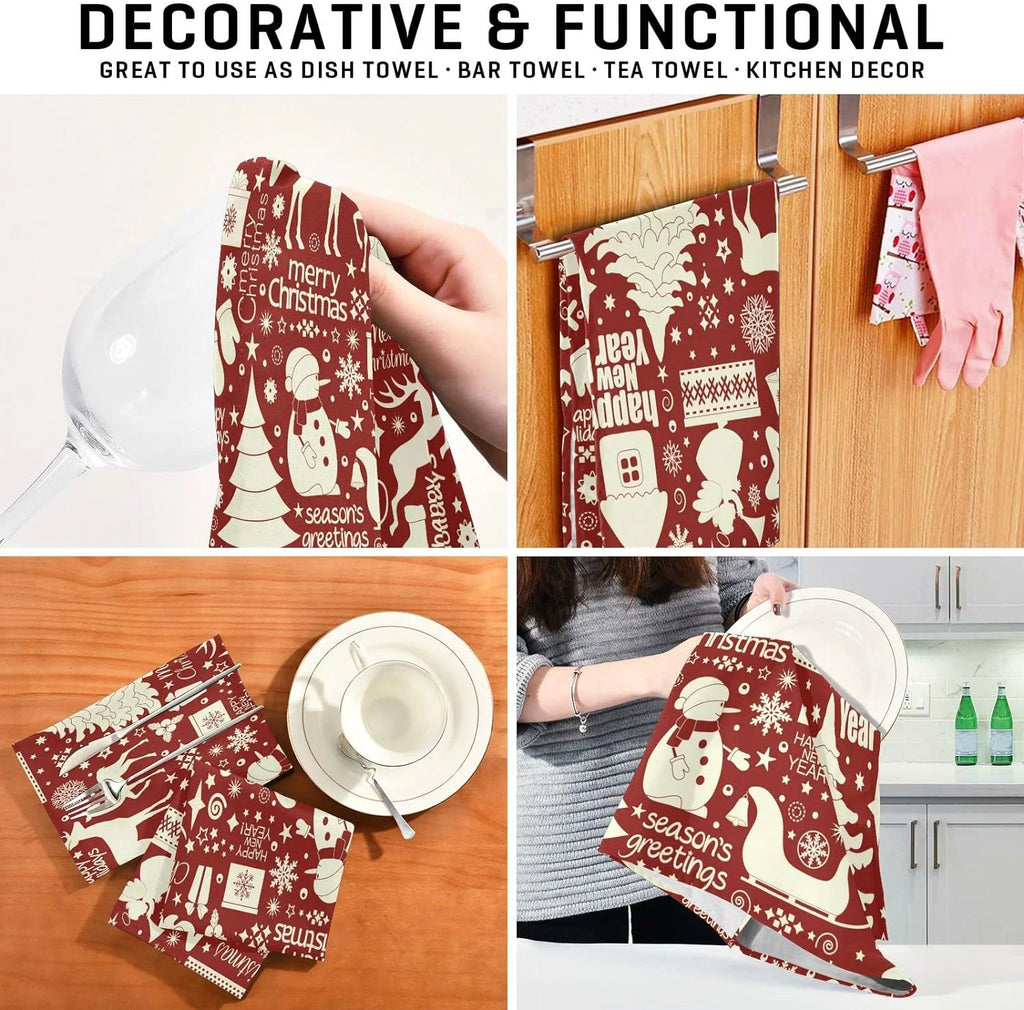 6Pcs Kitchen Dish Towel Set Y268703