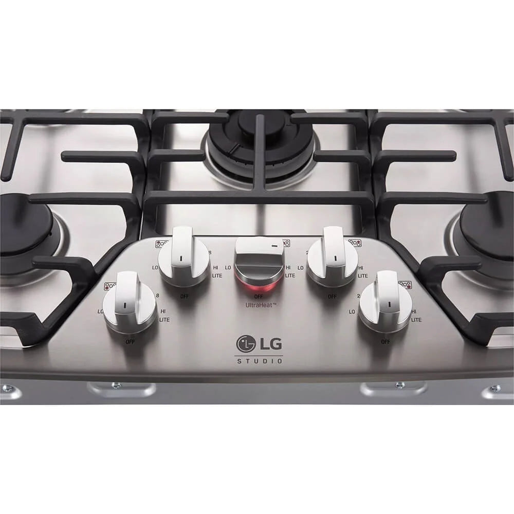 Gas Cooktop 5 Hobs Stainless Steel T3873