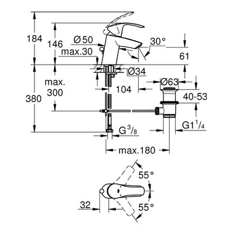 Single Lever Basin Mixer Q732823