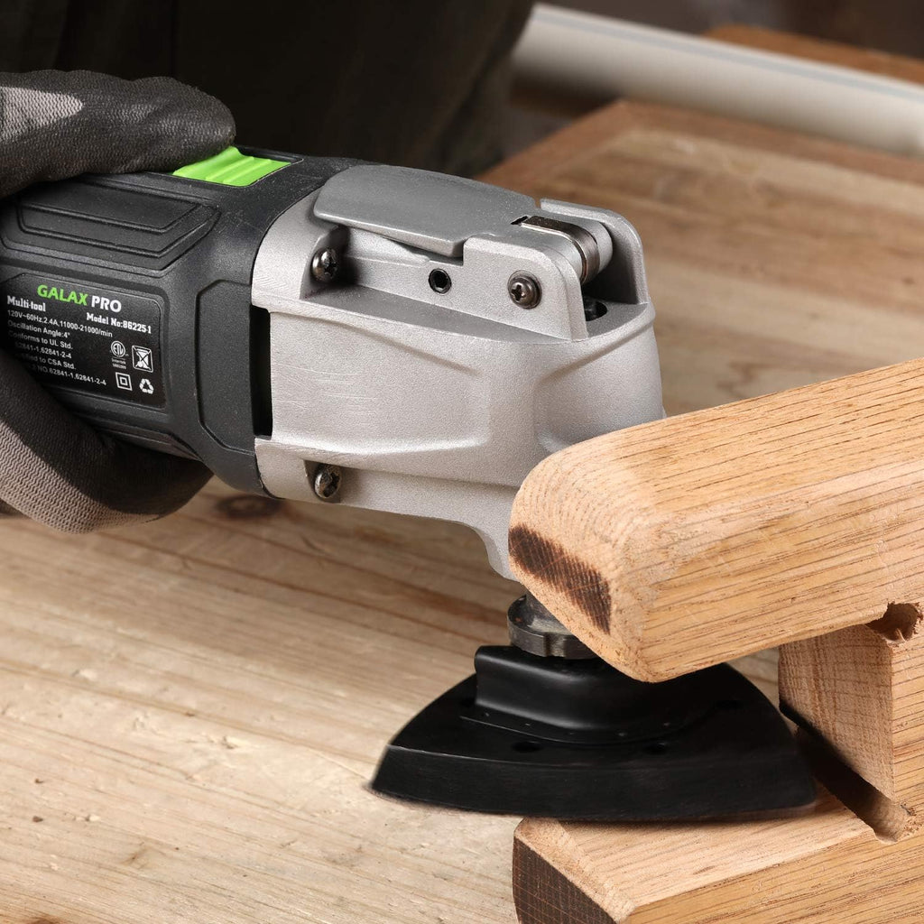 2.4Amp 6 Variable Speed Oscillating Multi-Tool Kit with 28pcs Accessories and Carry Bag G12321
