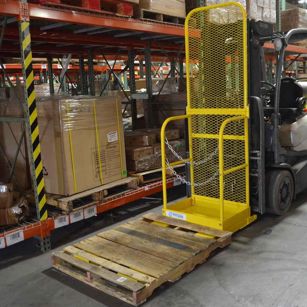 Forklift Stock Picker Work Platform Aerial Order J9547