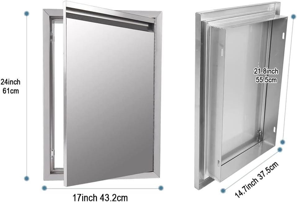 Stainless Steel Single Access Door T88370