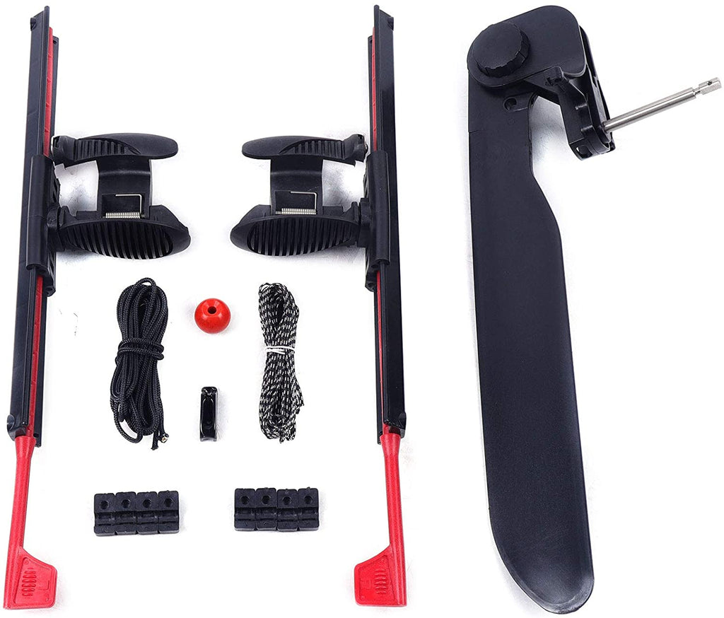 Kayak Foot Braces Pedals with Tail Rudder U5903