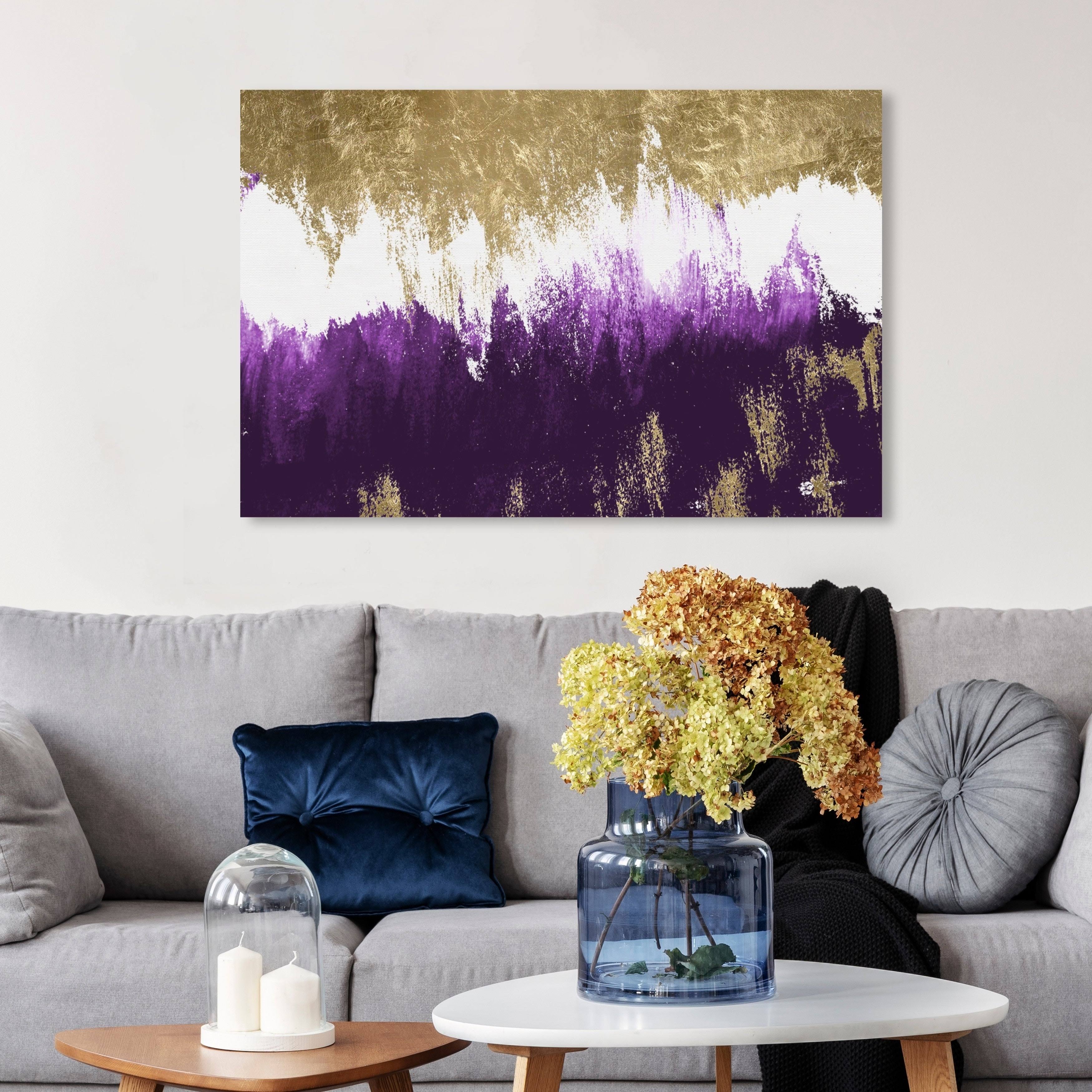 Purple Canvas Art, 30 x 20 R4362