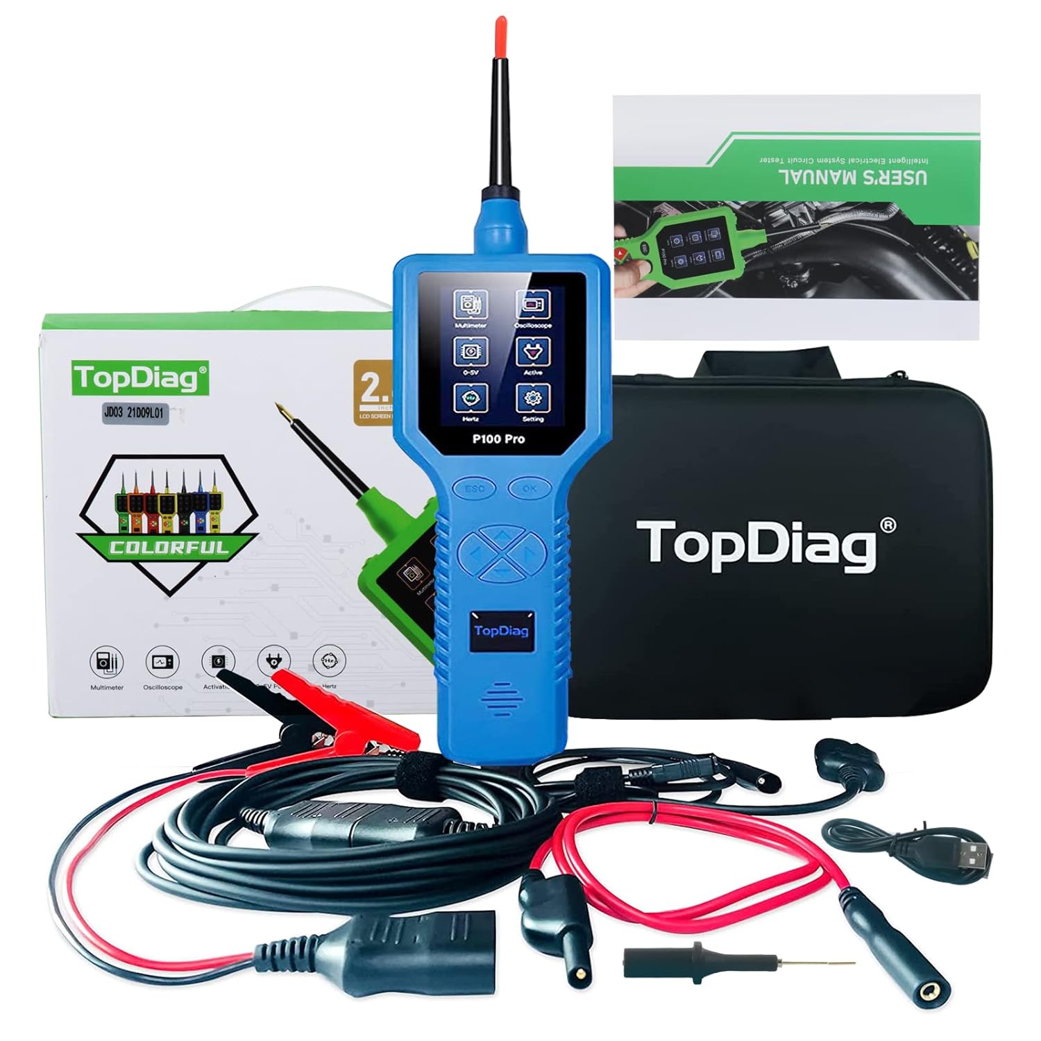 9v-30v Automotive Circuit Tester Multimeter Voltage Detector Power Circuit Probe Kit B27298