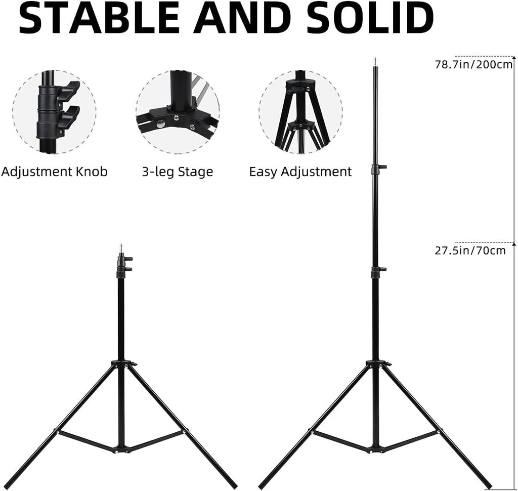 20x 27 inch Softbox Lighting Kit with E27 150W Bulbs 5500K, Pack of 2 A31614