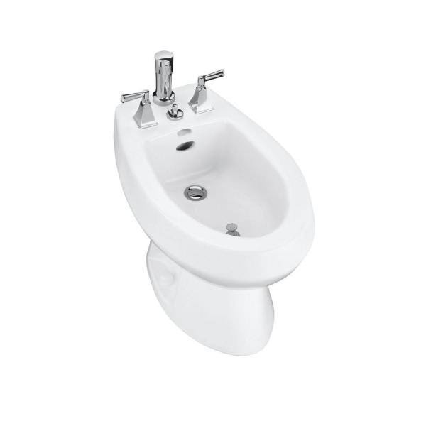 White Vertical Spray Bidet K369