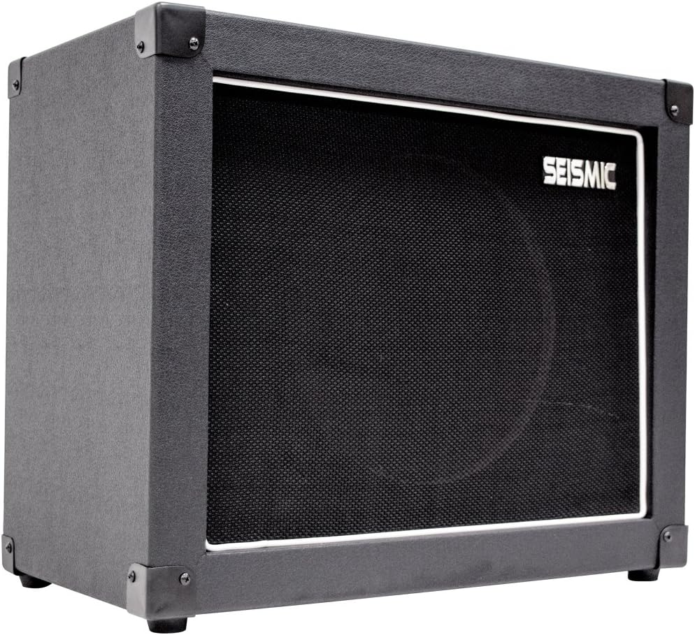 12 GUITAR SPEAKER CABINET EMPTY 7 Ply Birch Black Tolex Black Cloth Grill Q8110