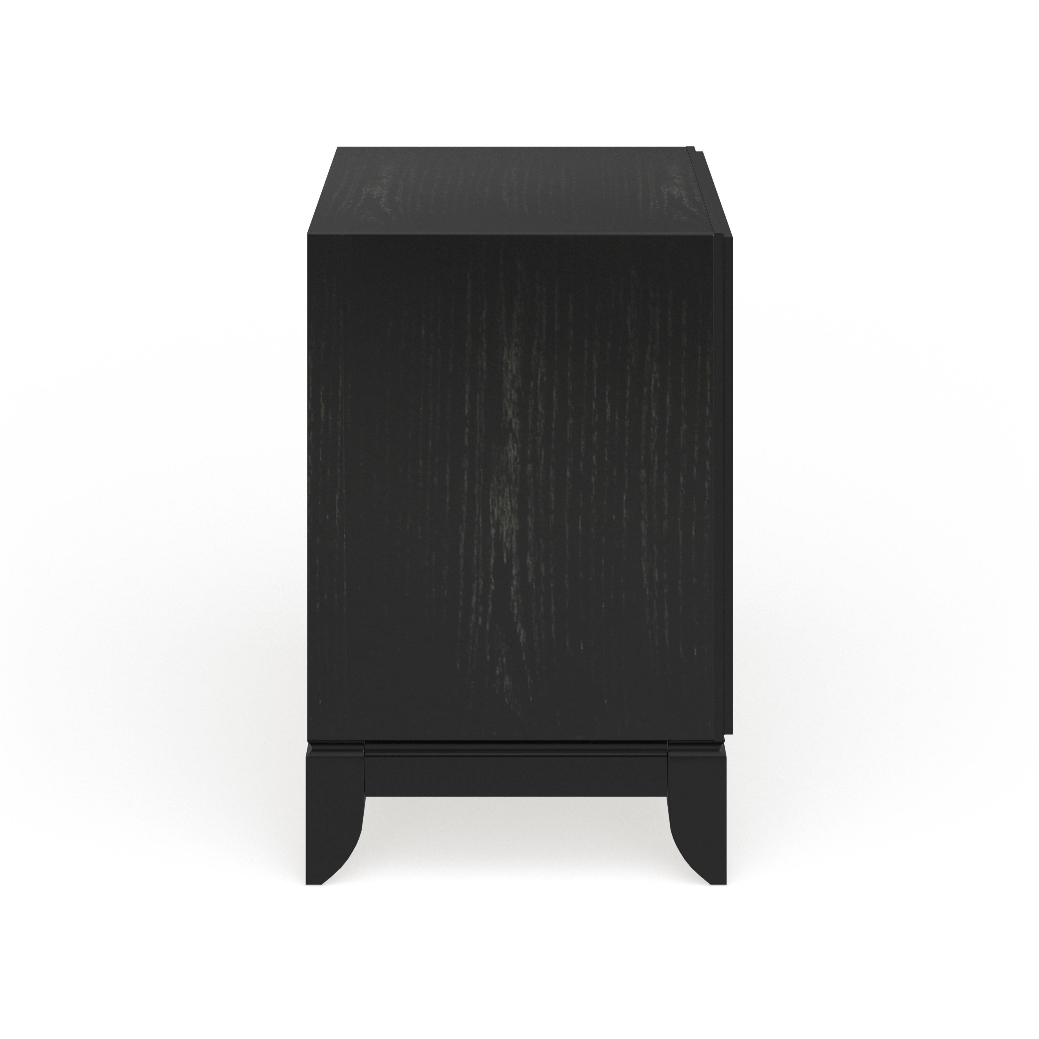 Silver-Tinted Nightstand D18761