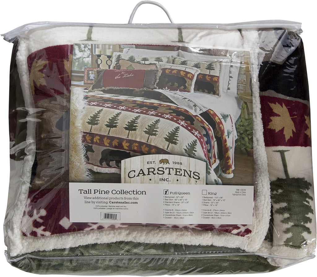 King 5 Piece Pine Bedding Set J835378