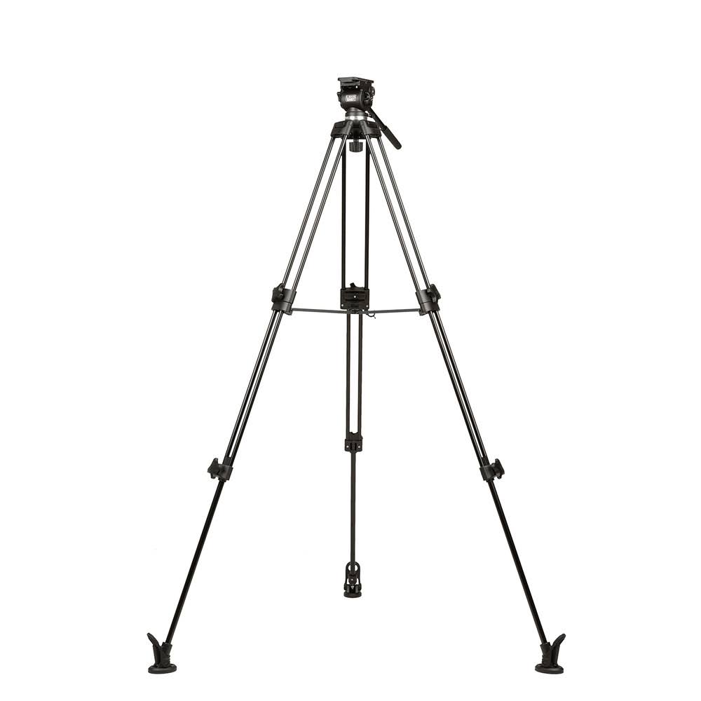 2 Stage Aluminum Tripod with Fluid Pan / Tilt Head G606