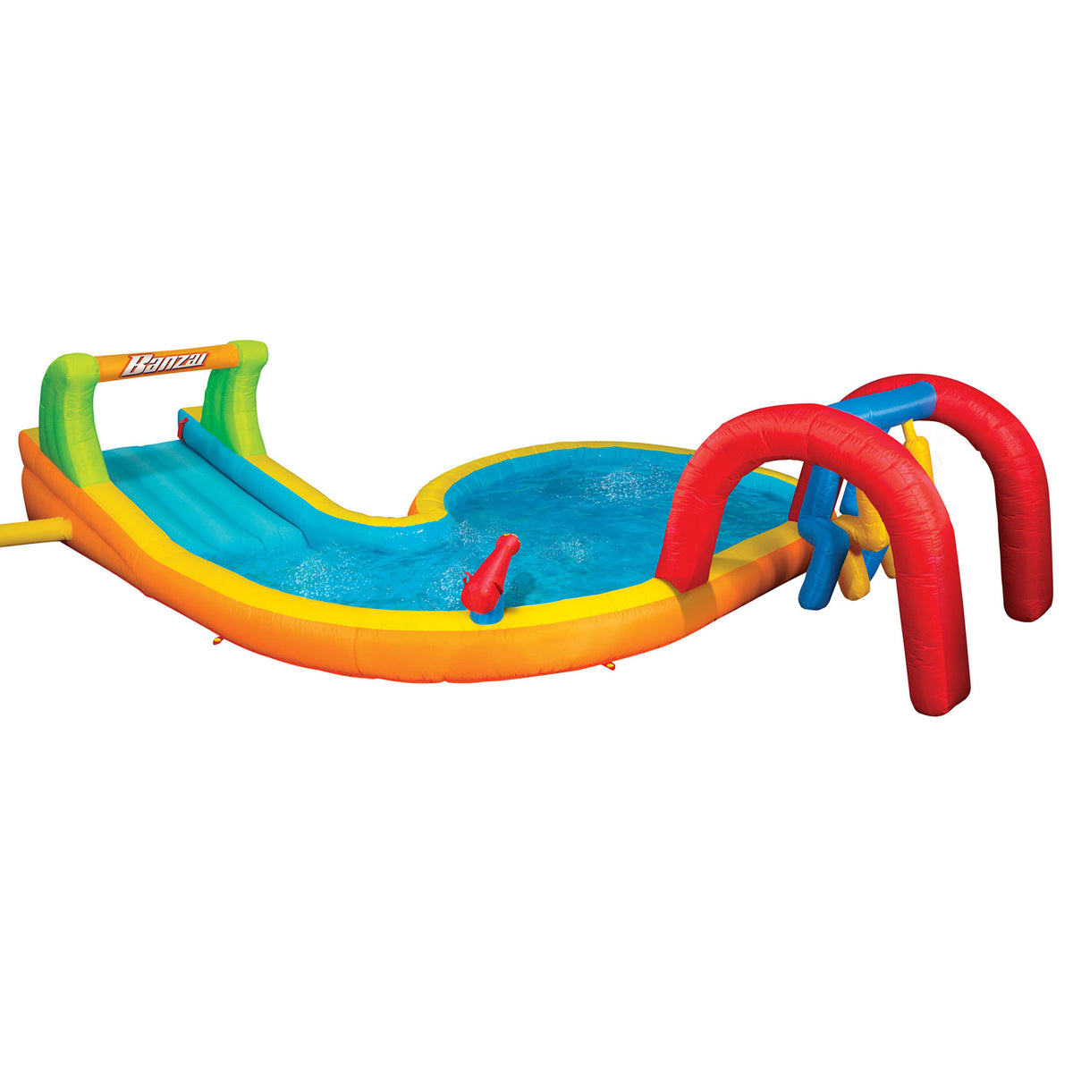 Splash Zone Water Park with Water Blasting Cannon & Pillars G578084