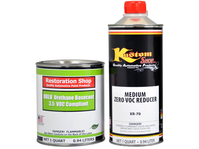 Molten Red Metallic Low VOC Urethane Basecoat Car Auto Paint Kit H746