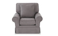 Charcoal Gray Transitional Polyester Chair E556062