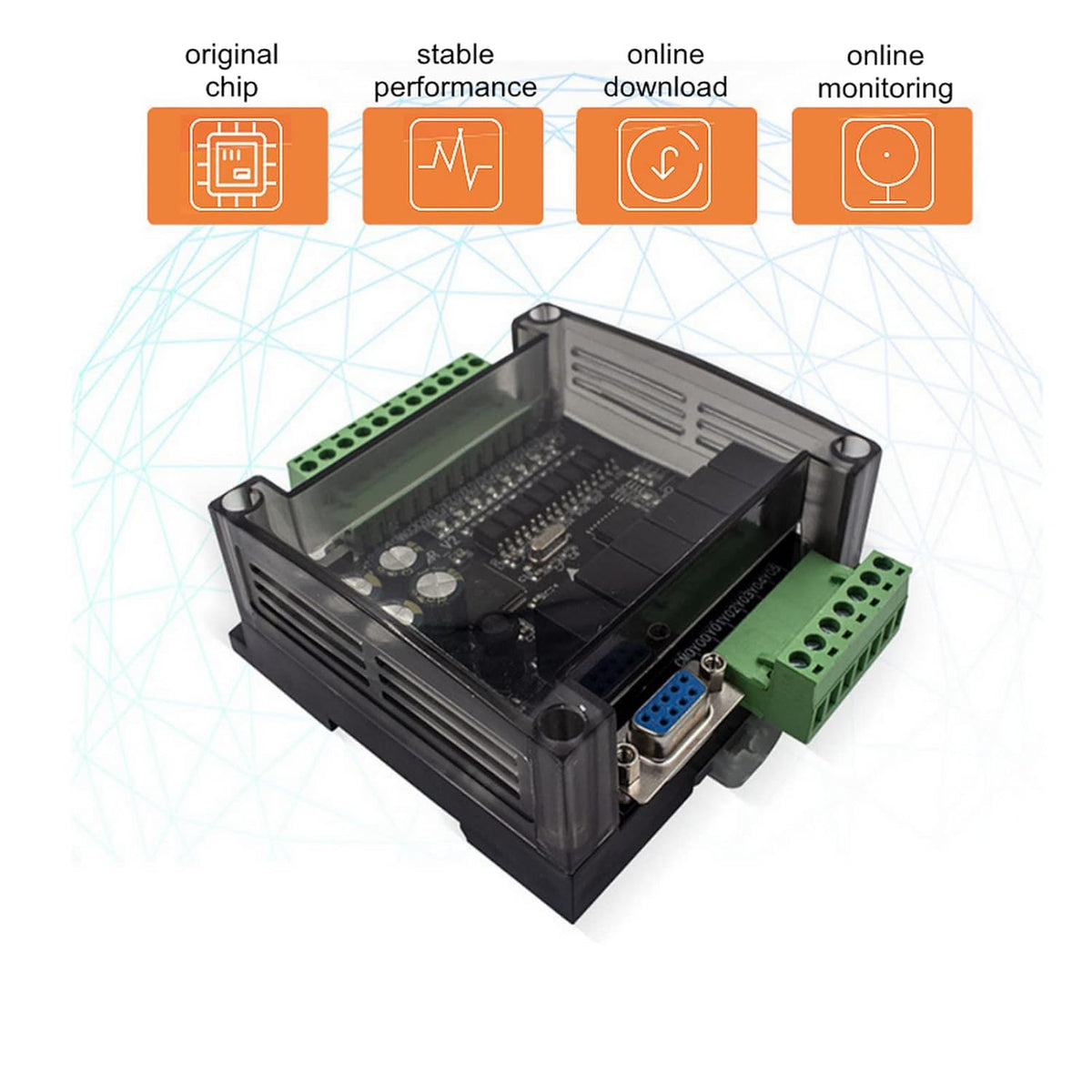 Pack of 2 Programmable Logic Controller Relay Output G6805