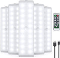 20LEDs USB Rechargeable Motion Sensor Light Bar, 5 Pcs Pack of 2 D4350