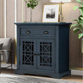 Accent Storage Cabinet with Glass Doors and Drawer C62179
