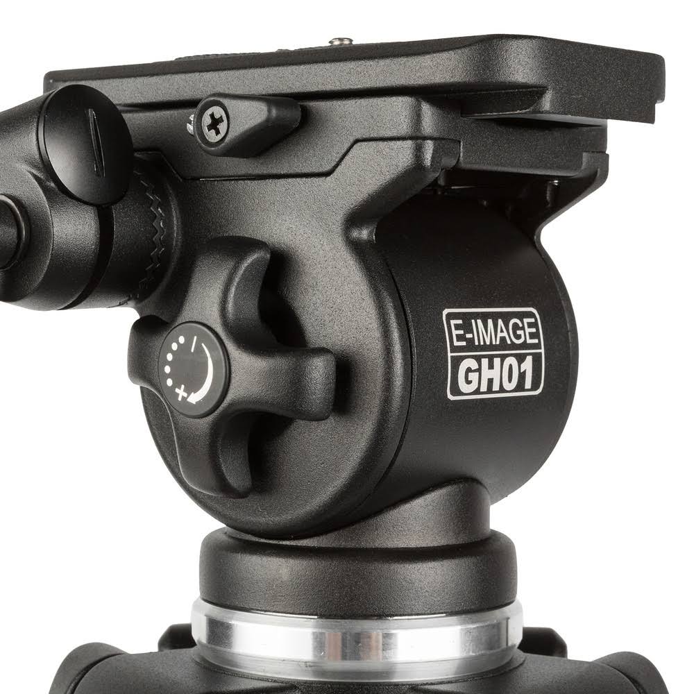 2 Stage Aluminum Tripod with Fluid Pan / Tilt Head G606