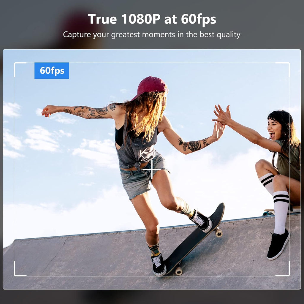 White 1080P Webcam with Remote Control E8798