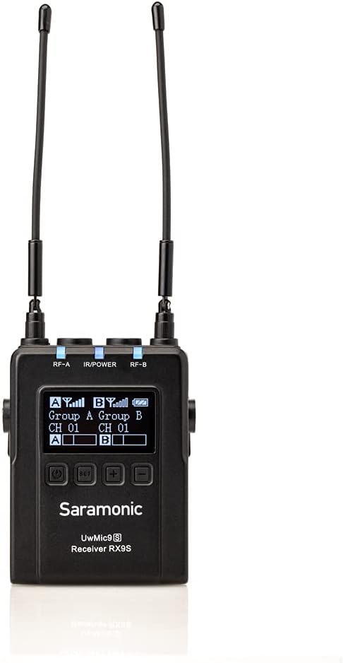 UHF Lavalier System with Dual-Channel Receiver and Hard Case H218