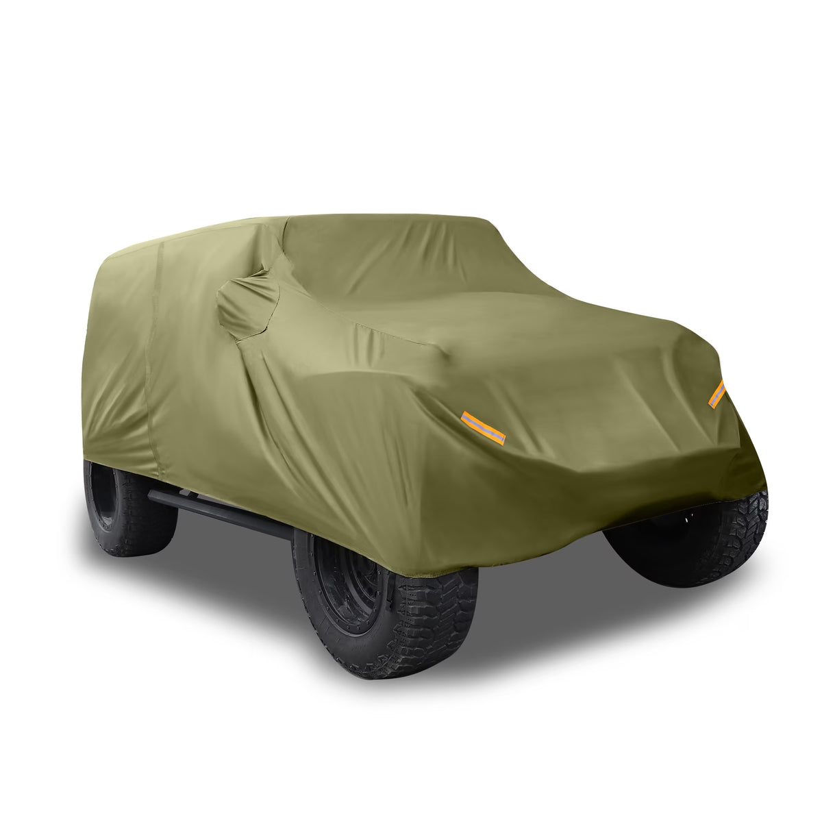 Dark Green Car Cover for Jeep Wrangler JK JL 2 Door 173"x74.8"x59" N1348