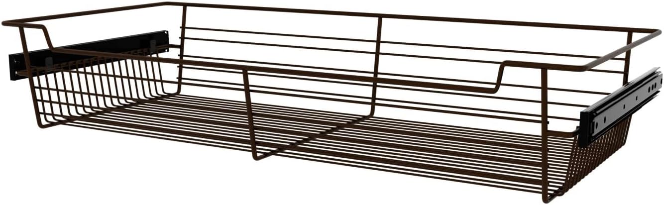 Bronze Wire Pullout Storage Basket for Cabinet U700