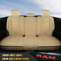 Grey Faux Leather Car Seat Covers for Dodge RAM Pickup Trucks G21719
