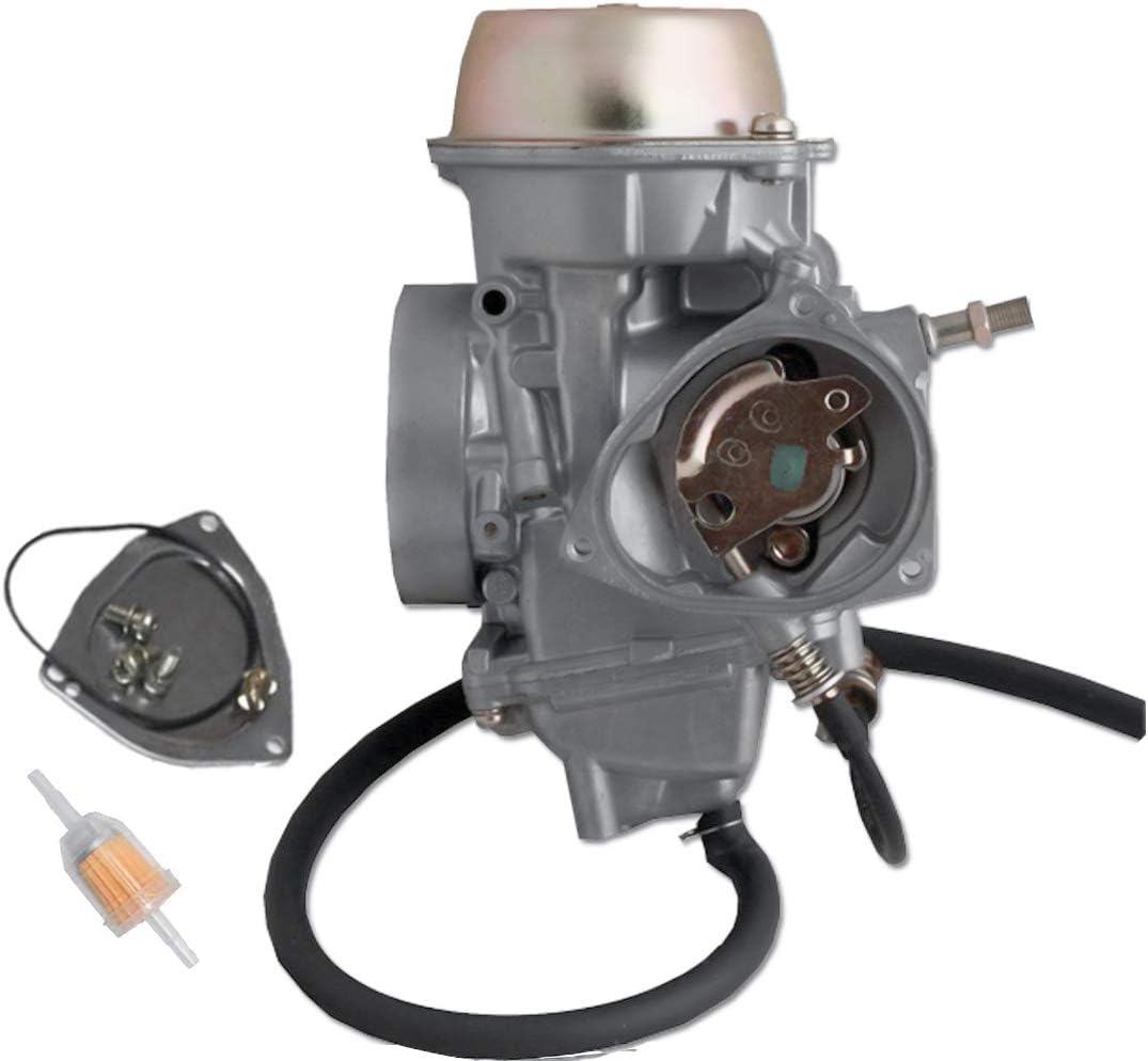 Carburetor Carb Kit with Fuel Switch Valve Petcock ATV Carb Pack of 2 T9478