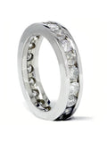 14K White Gold Diamond Eternity Ring P8562