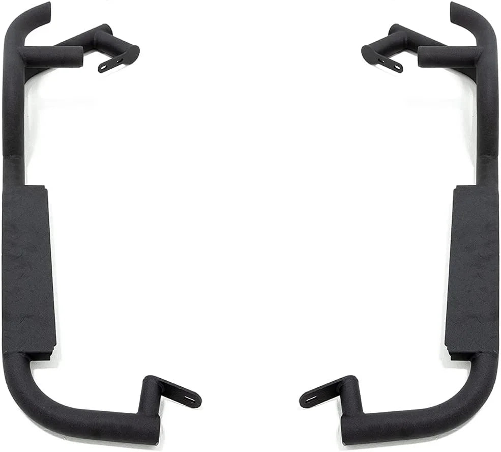 Black Nerf Bars with Steel Tubing A824