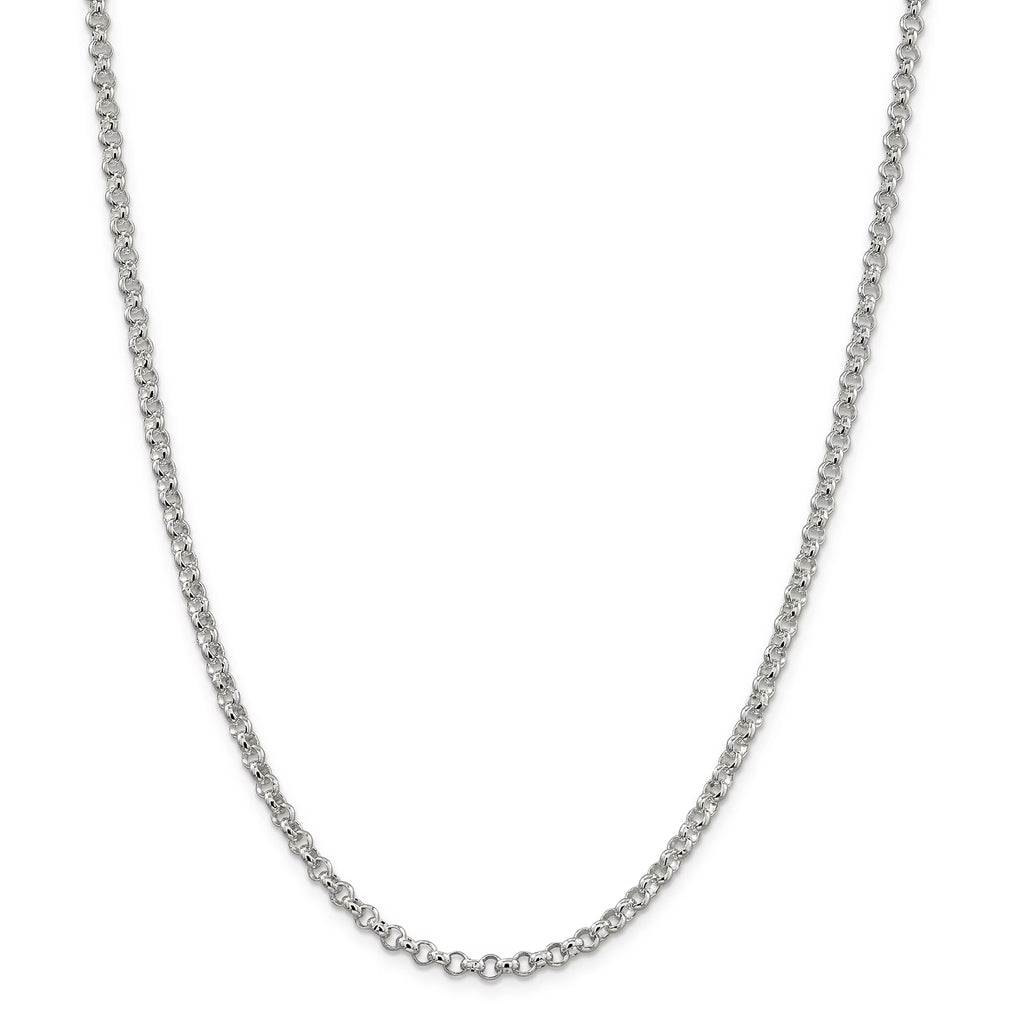 Sterling Silver Rolo Chain A410