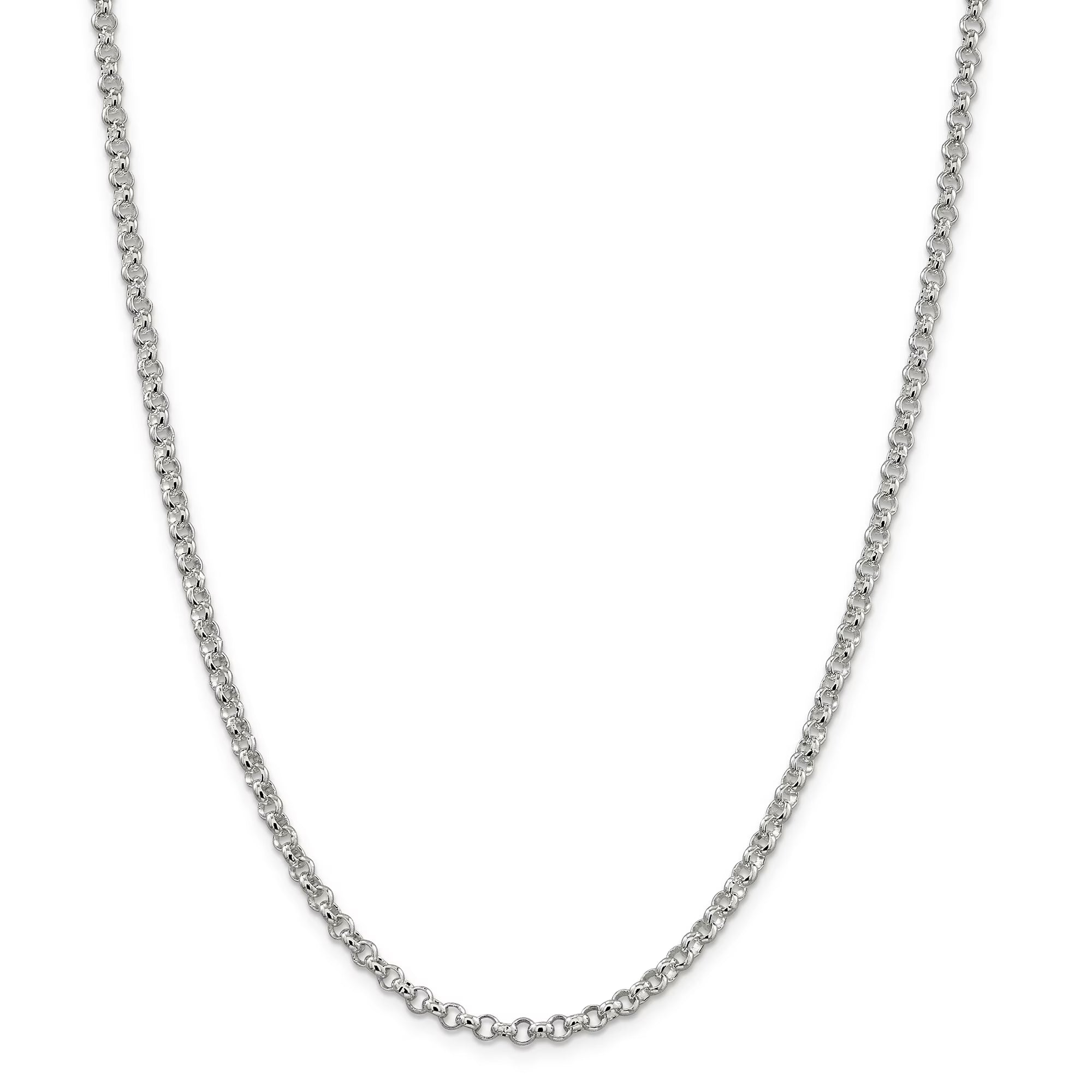 Sterling Silver Rolo Chain A410