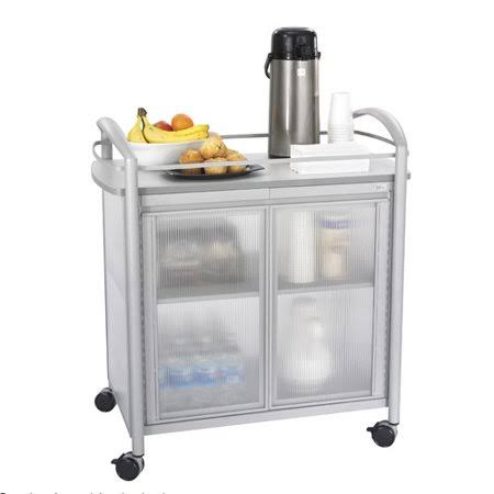Gray Metal Bar Cart T3444